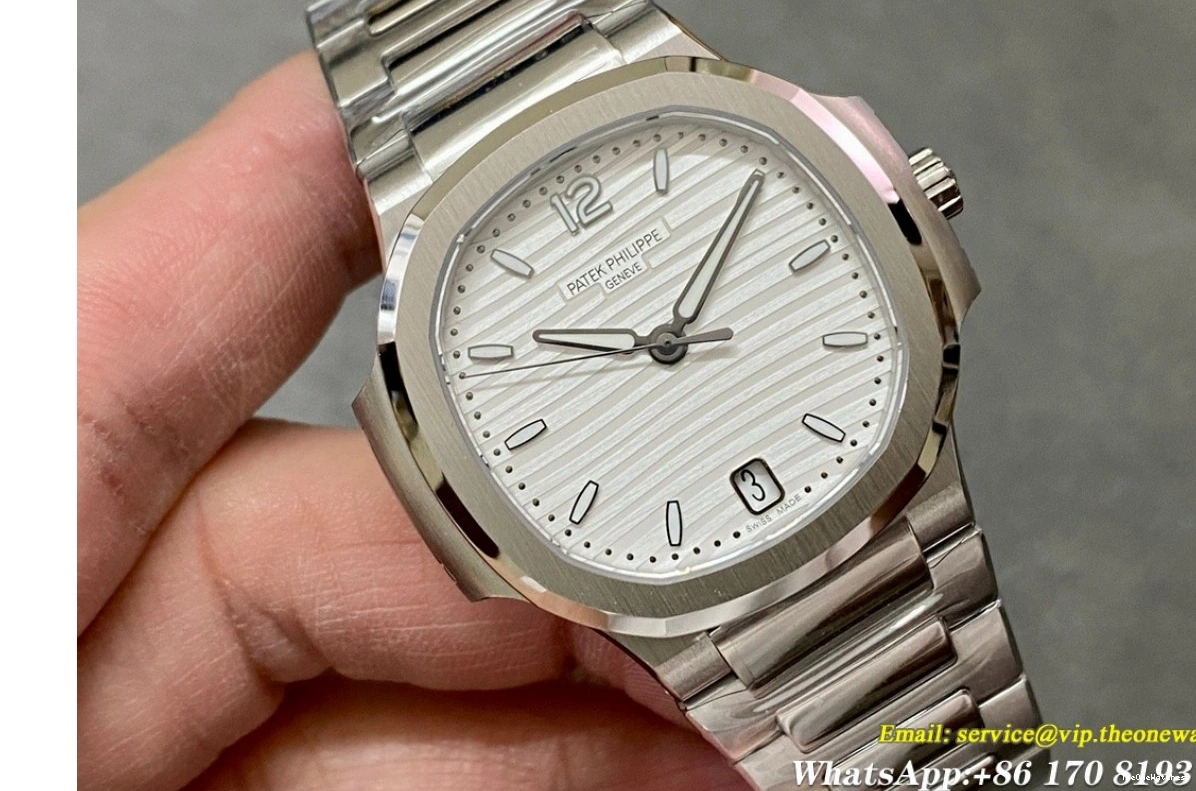 Dial White Jumbo 3KF SS 7118 A324 Nautilus SS 35mm 1231